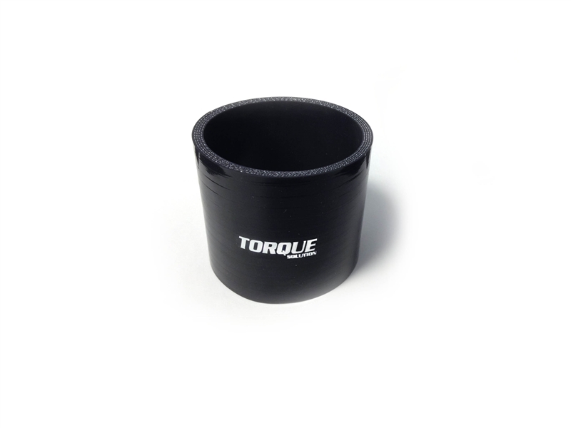 Torque Solution Straight Silicone Coupler: 2.75" Black Universal