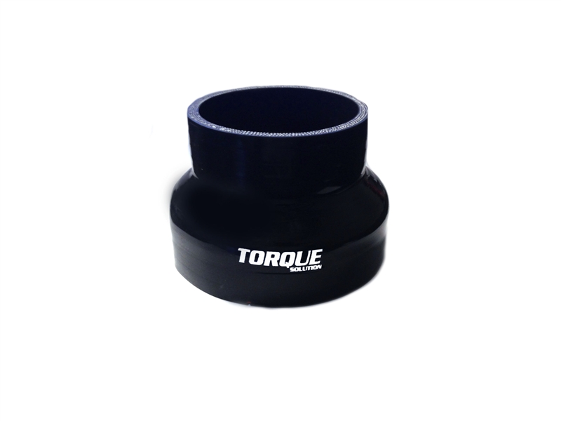 Torque Solution Transition Silicone Coupler: 3" to 4" Black Universal
