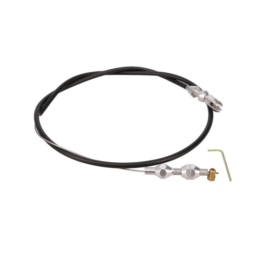 Top Street Performance Adjustable Throttle Cable - GM LS-Series - Steel