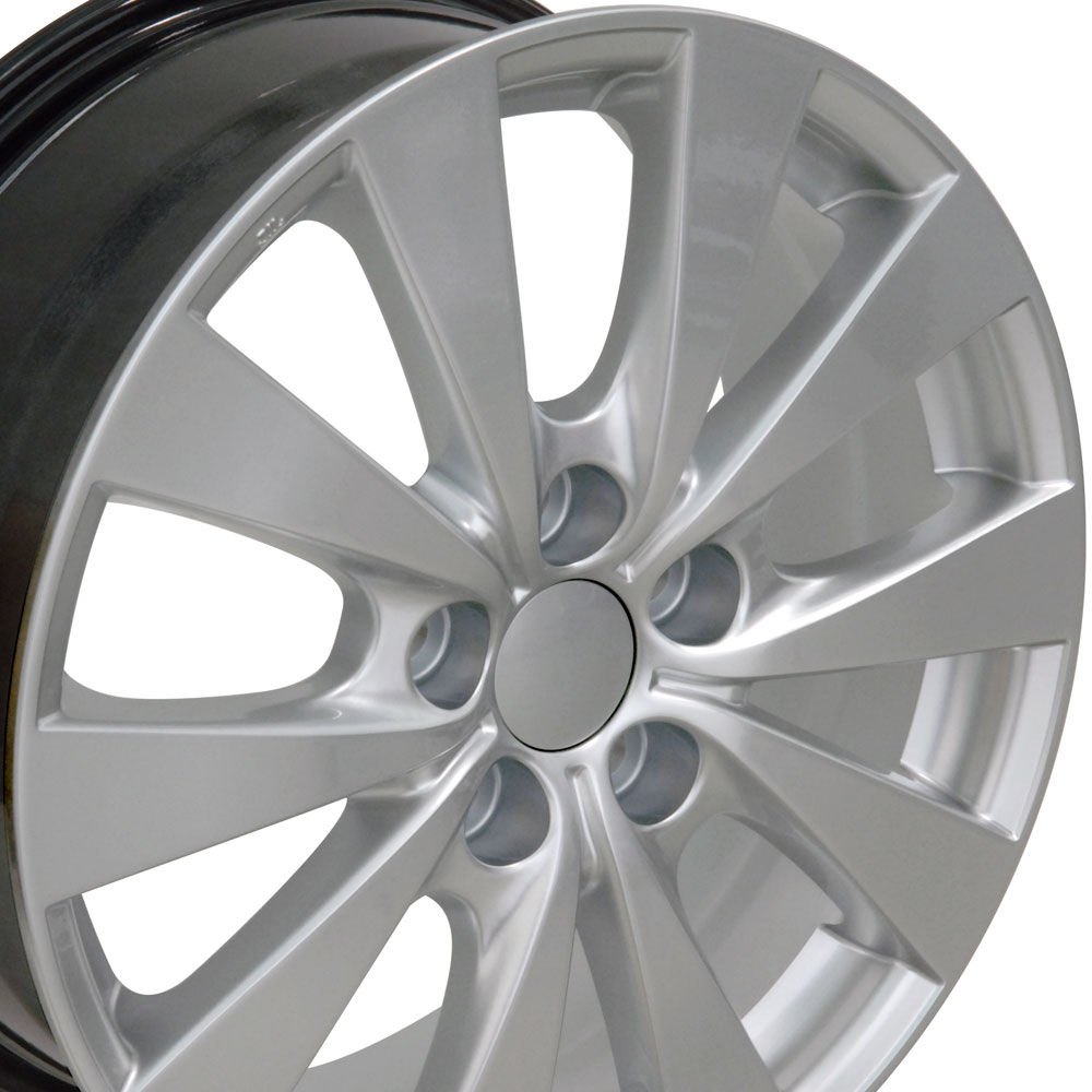 17" Replica Wheel fits Toyota Avalon,  TY15 Hyper Silver 17x7