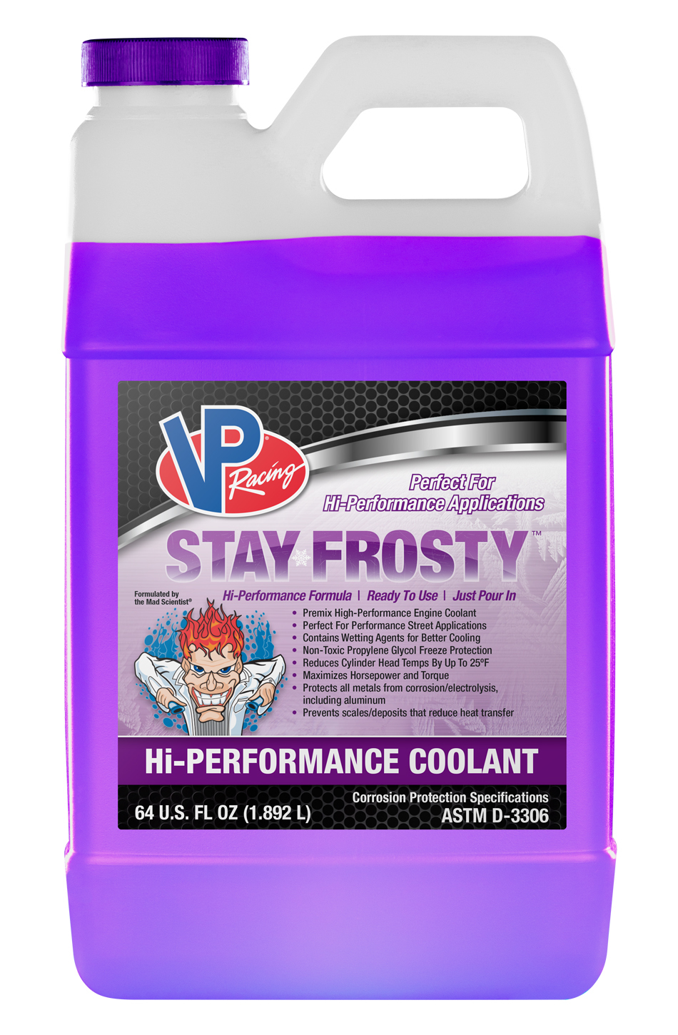 VP RACING Coolant Hi-Perf Stay Frosty 64oz