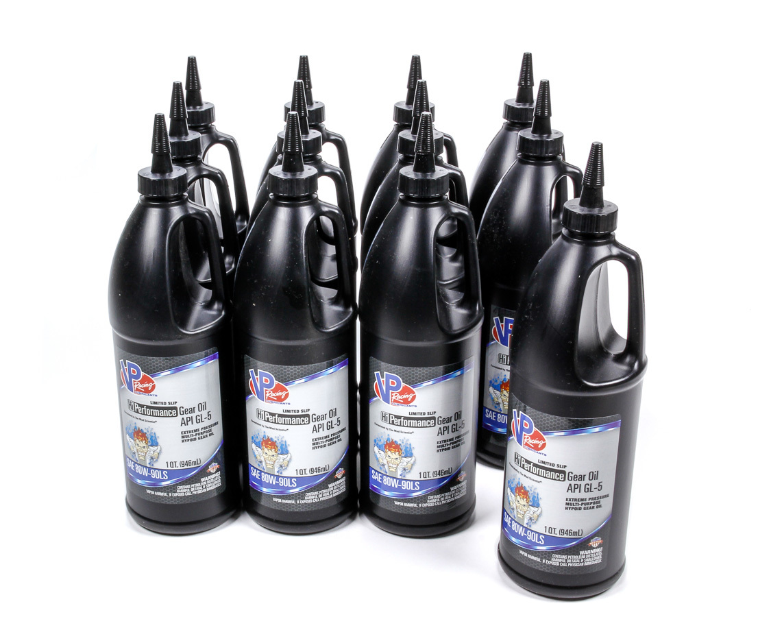 VP RACING VP 80w90 HI-Perf Gear Oil GL-5 32oz (Case 12)
