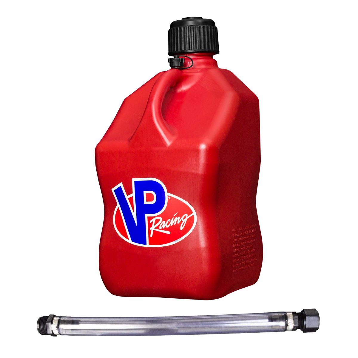 VP RACING Motorsports Jug 5.5 Gal Red Square w/Hose
