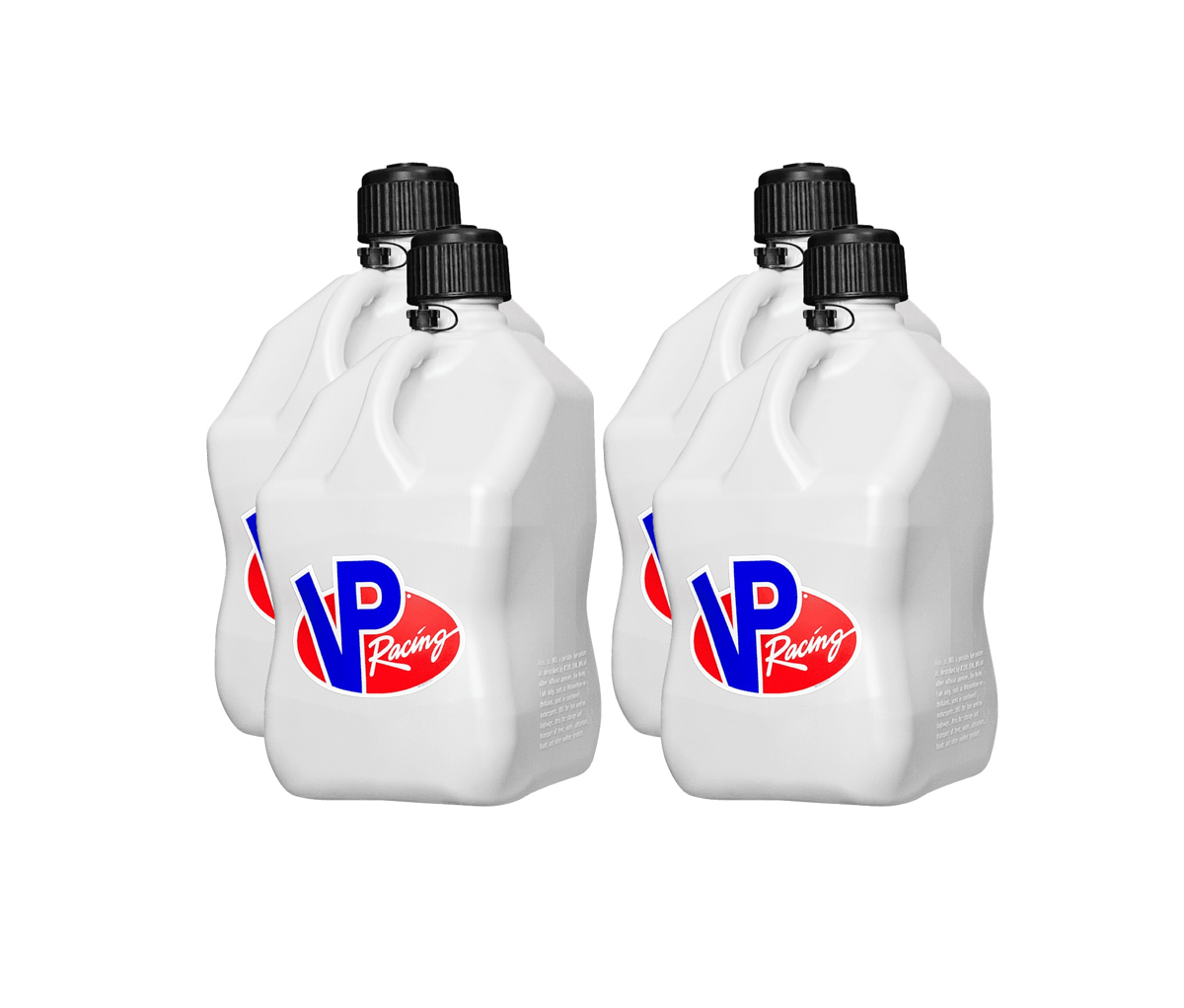 VP RACING Motorsports Jug 5.5 Gal White Square (Case 4)