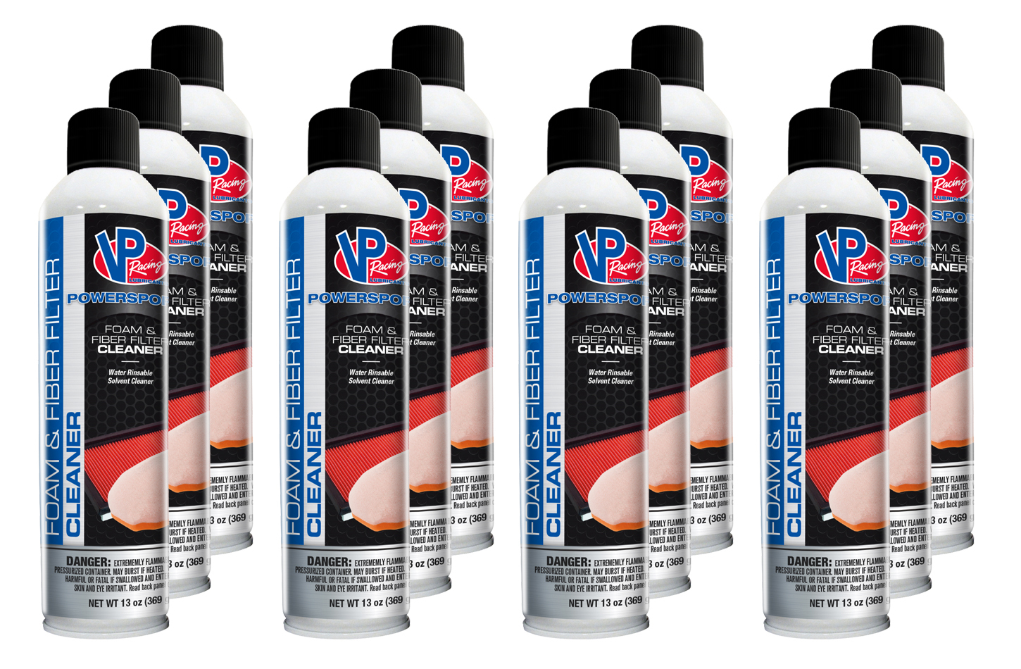 VP RACING VP Foam / Filter Cleaner Aerosol 13oz (Case 12)