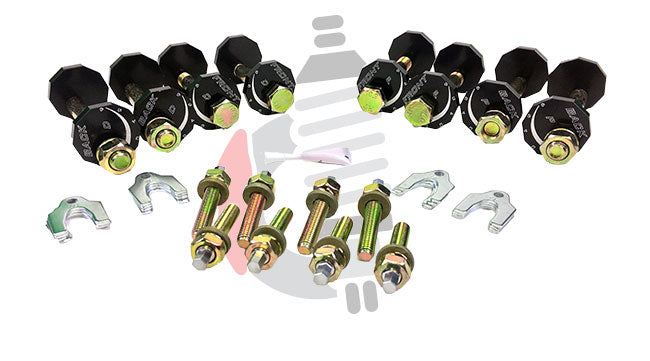1997-2019 C5 C6 C7 Corvette Camber Plate Kits - 2014-2019 w/Front & Rear Studs