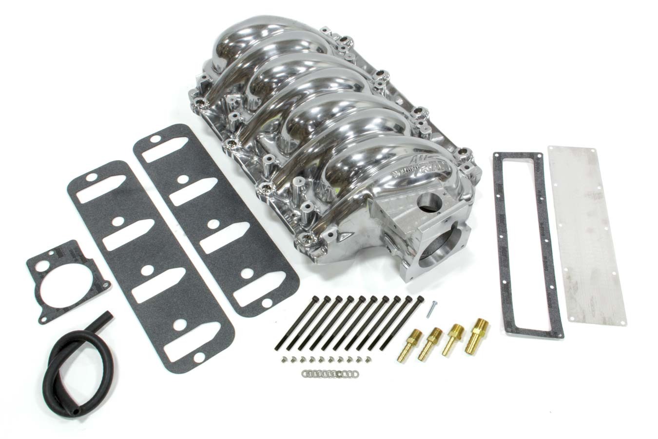 LS1 Intake Manifold, Throttle Body Flange, Multi Port, Aluminum, LS6 Aluminum, Weiand