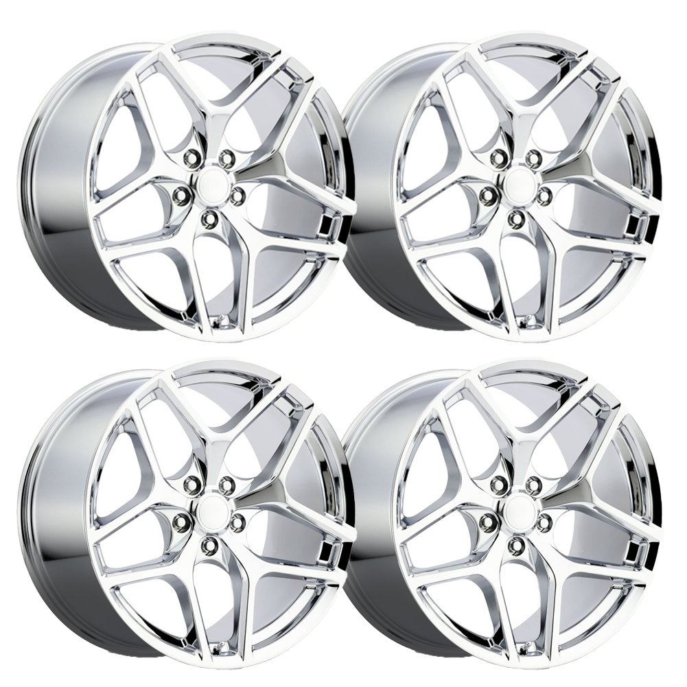 20x10 Front +23 / 20x11 Rear +43 Package (5th Gen) - Z28 Camaro Reproduction