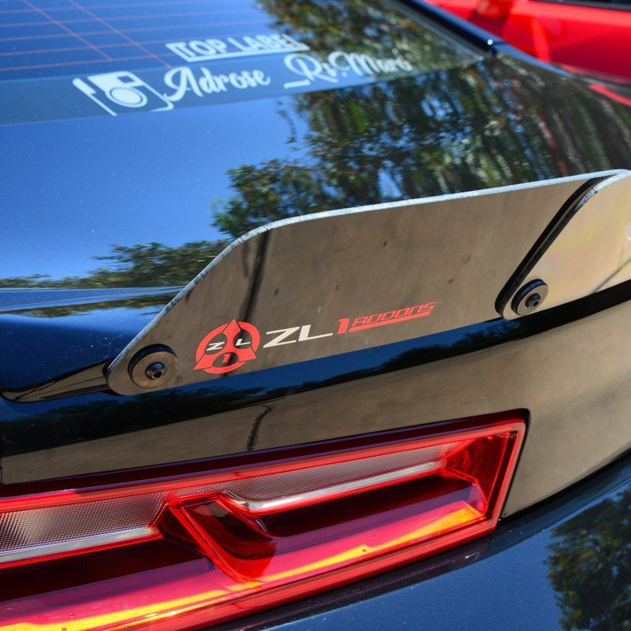 16-22+ Camaro RS 2-Piece Style Wicker Bill, ZL1 Addons