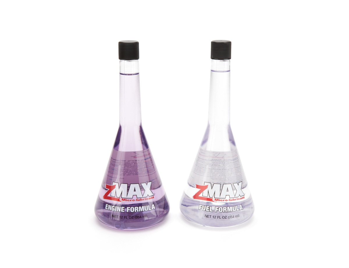 ZMAX Engine Additive Engine and Fuel Gas/Oil 12 oz Bottles Kit