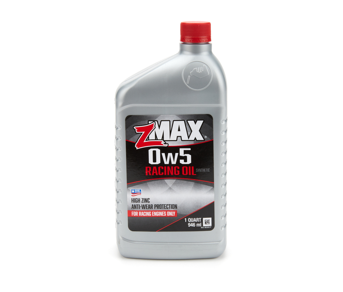 ZMAX Motor Oil Racing High Zinc 0W5 Synthetic 1 qt Bottle Each