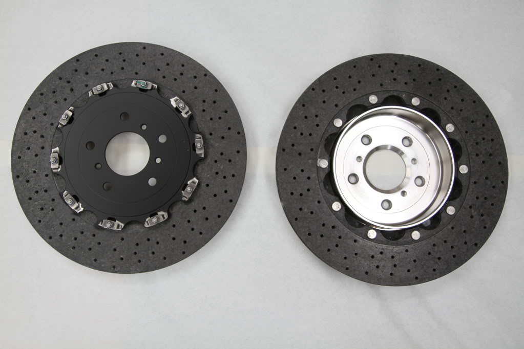 Corvette Brake Rotors, GM ZR1 Rear Ceramic Rotor, Each : 2009-2013 ZR1 & Grand Sport Z07