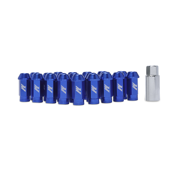 Mishimoto Aluminum Locking Lug Nuts, M12 x 1.5, Blue