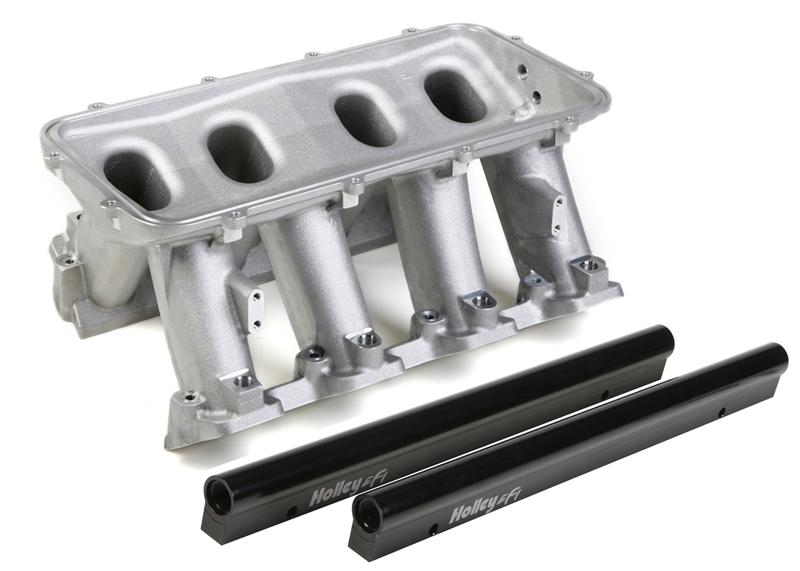 Holley GM LS3/L92 Modular Hi-Ram Intake Manifold, Corvette and others - BASE ONLY w/Fuel Rails