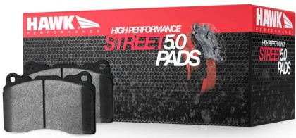 Hawk 20-24 Corvette C8 Z51 Street HPS 5.0 Front Brake Pad, HP Street 5.0