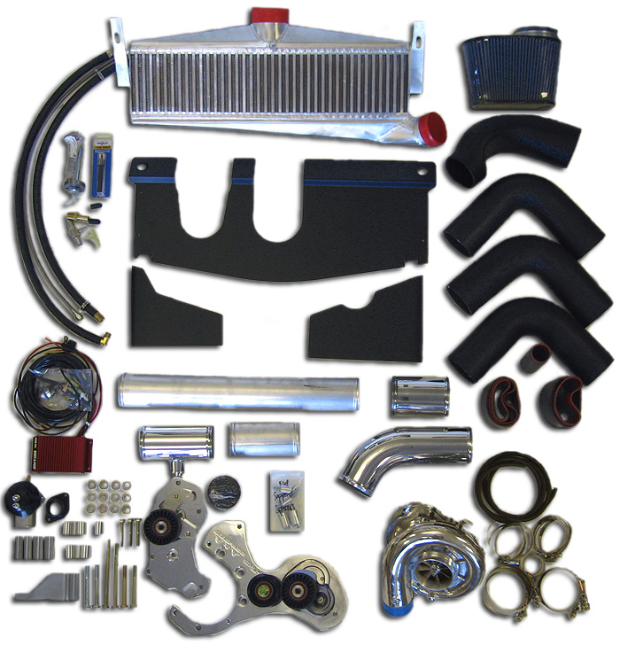 A&A Corvette 2005-2007 C6 LS2 Corvette Supercharger Kit (Vortech Based)