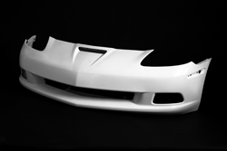 Front Z06 / ZR1 /Grand Sport style Bumper 2005-2013 C6 Corvette (unpainted), Fiberglass