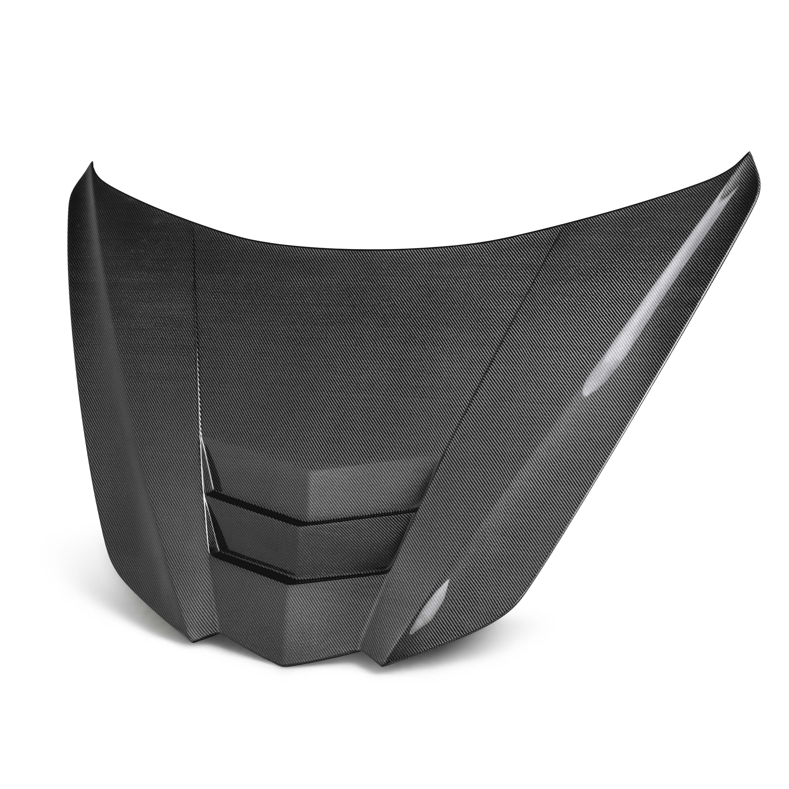 20-25+ C8 Corvette Type-LT Double Sided carbon Fiber Hood, ACS
