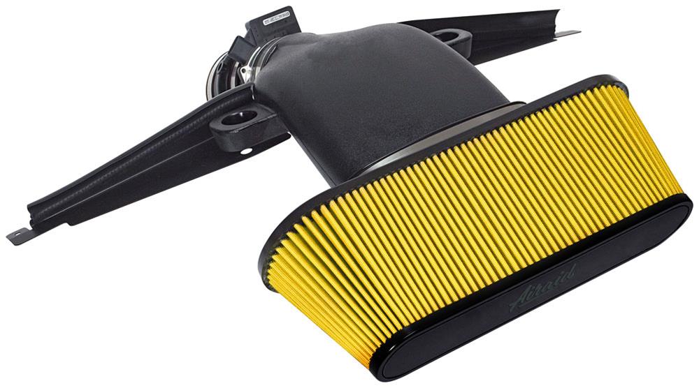 AIRAID Air Induction System, Cold Air Dam, SynthaFlow Yellow  Filter, C6 LS2 Corvette 2005-07, Kit