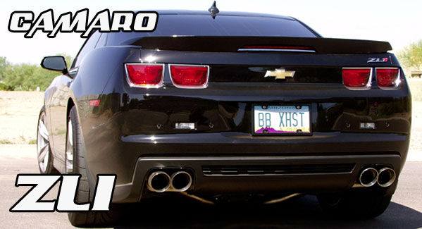 Billy Boat Performance Camaro ZL1 Bi-Modal Exhaust System 4 in Quad Tips