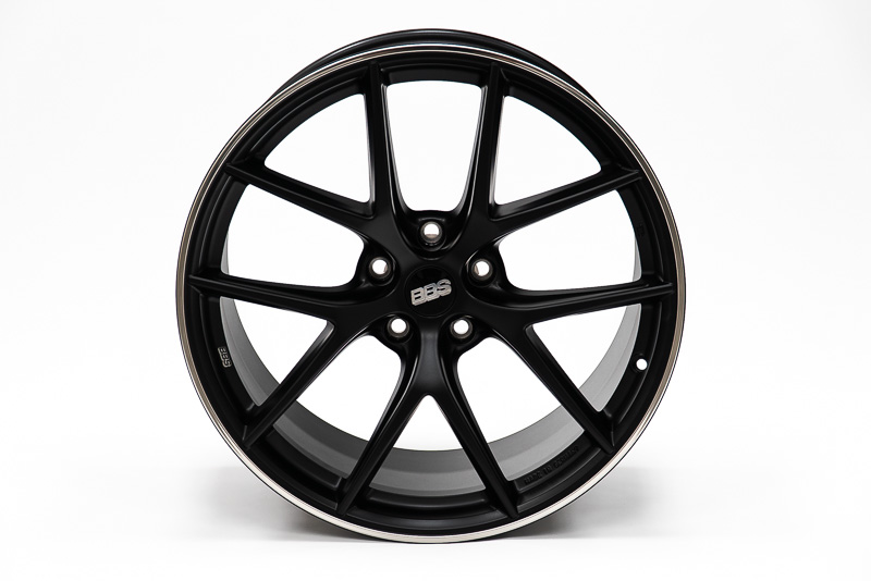 2020-23 BBS CI-R 19x9, 20x11.5 5x120 Chevrolet C8 Corvette Wheels - Satin Black