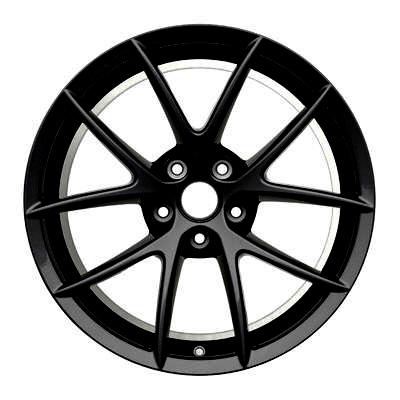 2009 Z06 SPYDER C6 Corvette Reproduction Wheels in Black, Various Sizes and Offsets