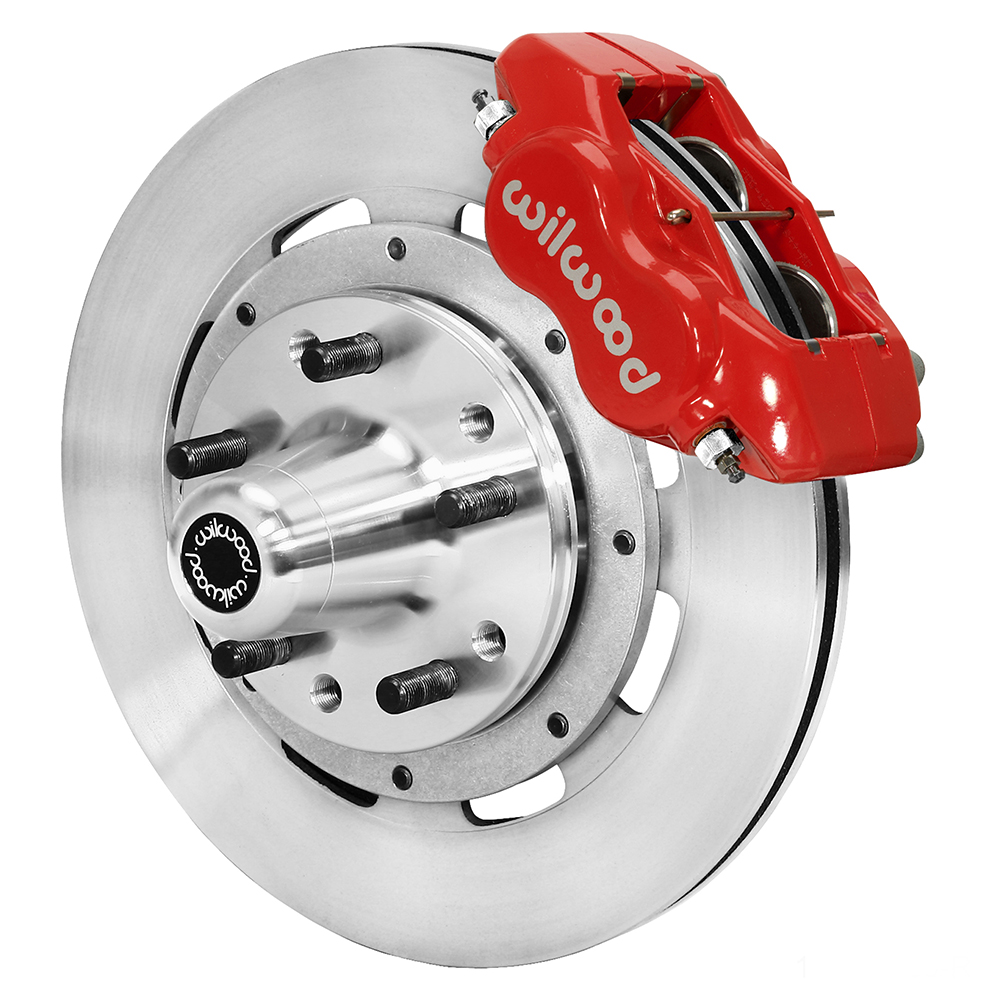1969-1982 Corvette Wilwood Dynalite Front 12.19" Brake Kit Red