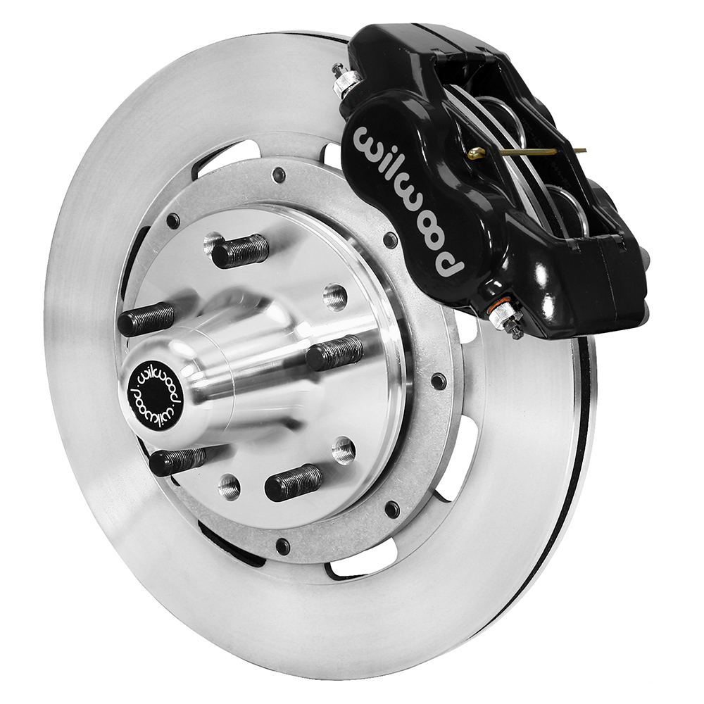 1963-1964 Corvette Wilwood Dynalite Front 12.19" Brake Kit Black