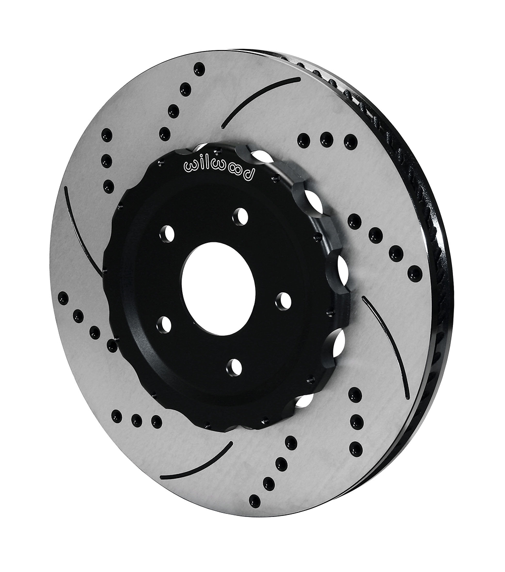 2006-2013 Corvette C6 Z06 Wilwood Front 14" Drilled Rotor Kit