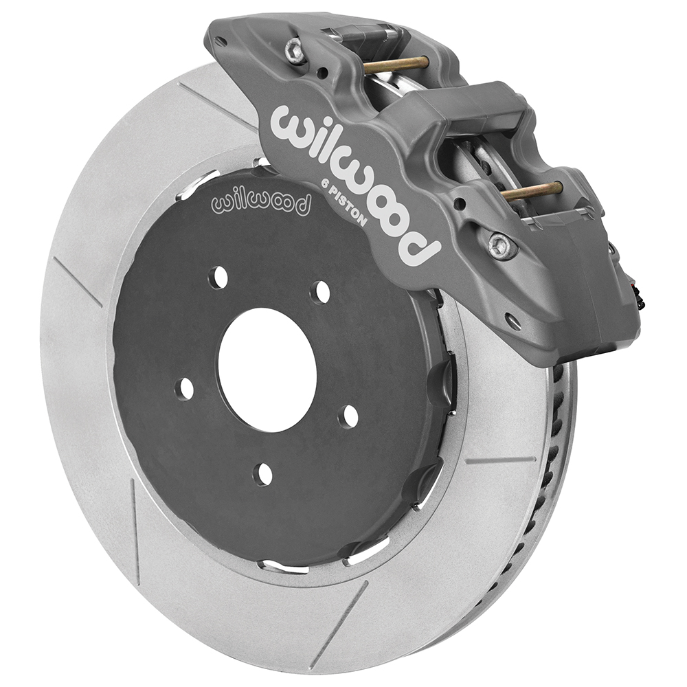 1997-2013 Corvette C5/C6 Wilwood AERO6 Front 14" Brake Kit Race Anodized
