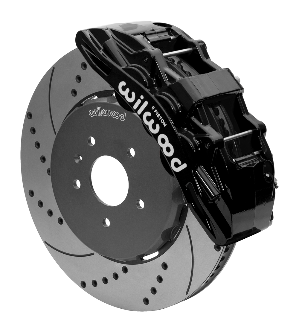 2014-2019 Corvette C7 Wilwood SX6R Front 15" Drilled Brake Kit