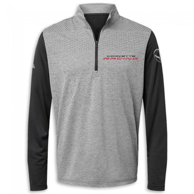 C8 Corvette Adidas Heather Quarter-Zip