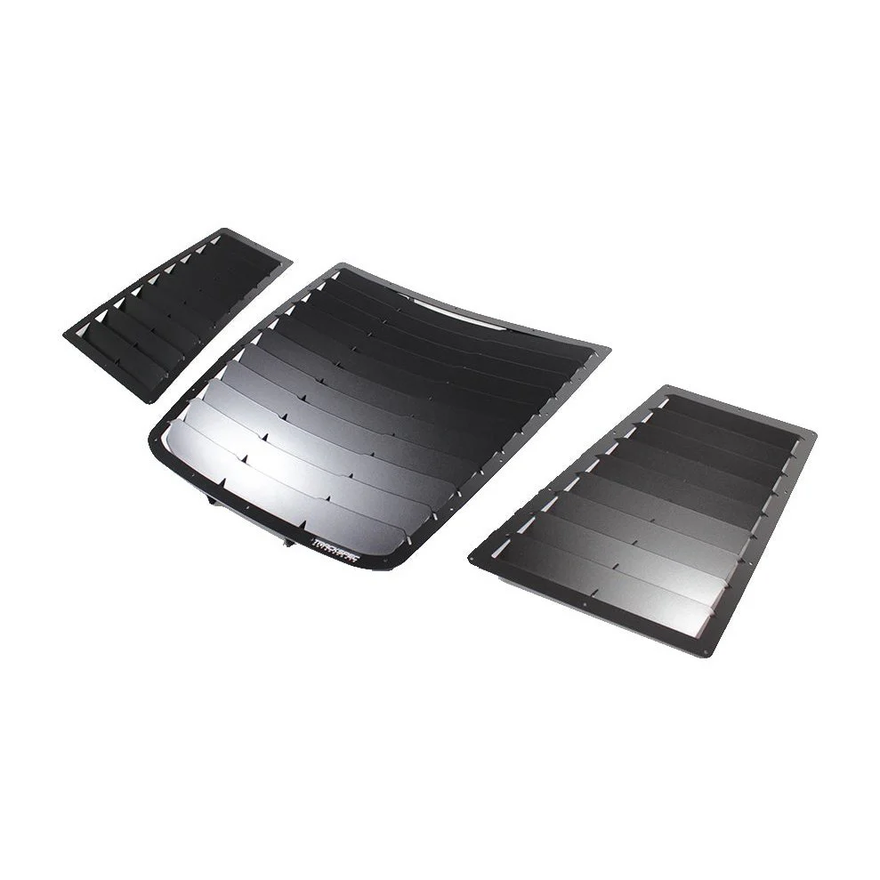 C5 Corvette Side and Center GT1 Louver Set for your Hood, Heat Extractor, Reduce your underhood temps