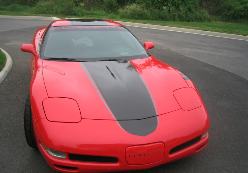 C5 Corvette, ME Stripe, Two Color Stripes Kit, Custom Coloirs