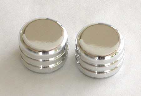 C6 / Z06 / GS / ZR1 Corvette A/C & Radio Billet Knobs (set of 2)