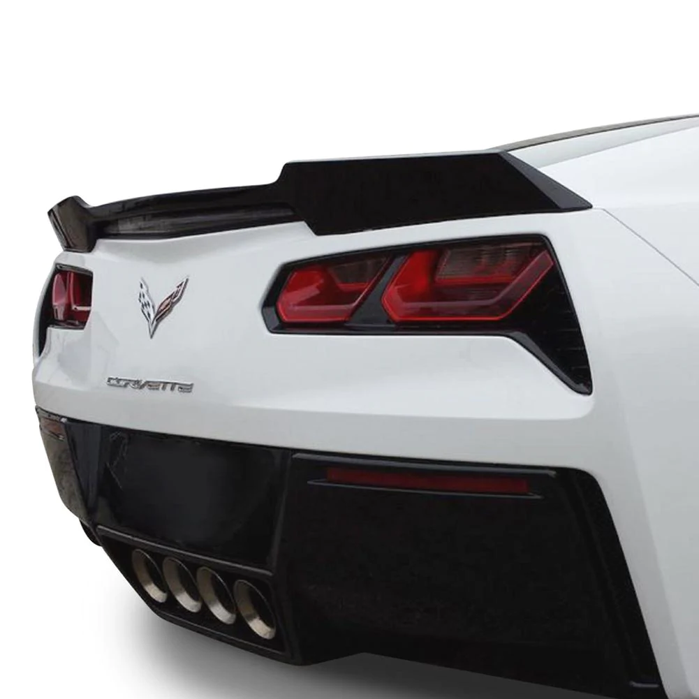 C7 Corvette Rear Spoiler, Wickerbill Inspired, Painted, Stingray