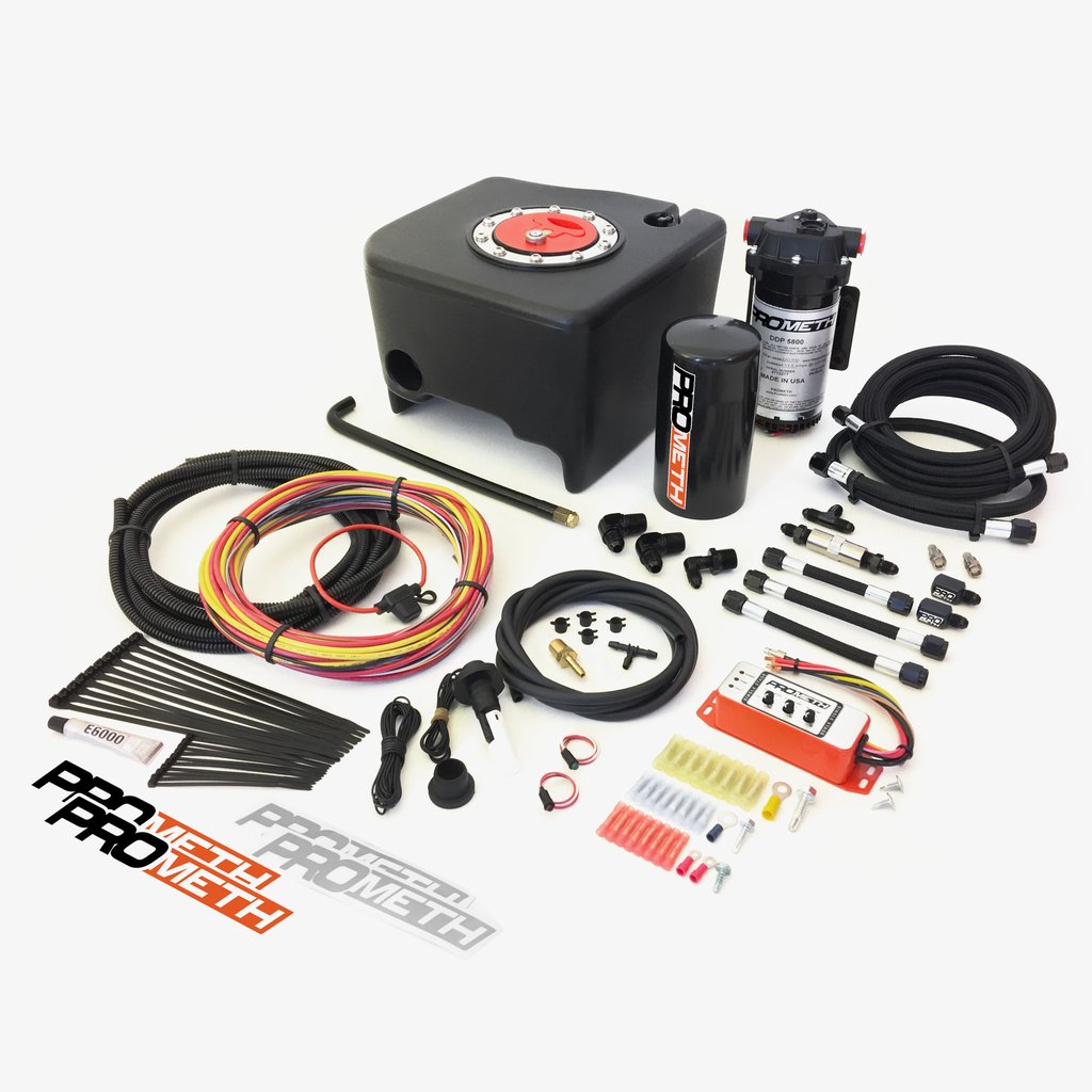 2010-2015 Camaro 6.2L Stage 2 Boost Cooler Plate System, SNOW,  2.5 Gal Resevoir Included