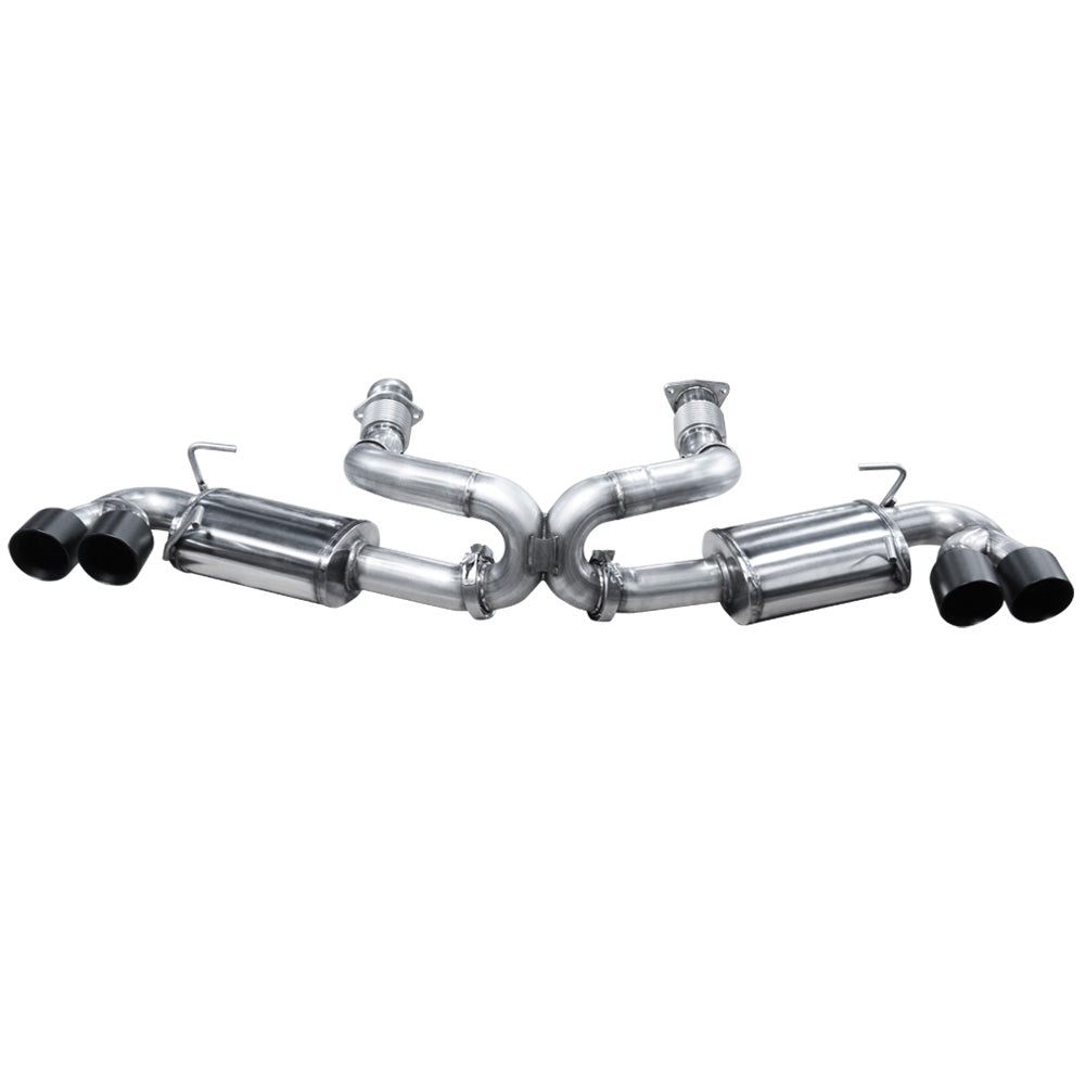 2020-2026 C8 Corvette ARH R/T Catback Exhaust Black Tips