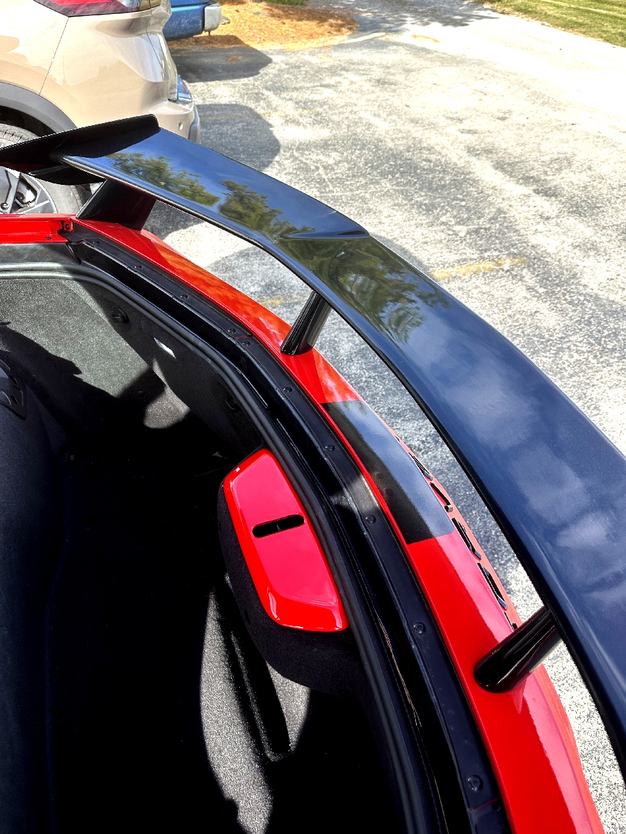2020-2026 C8 Corvette Painted Engine Bay Hatch Trunk Lid Cover