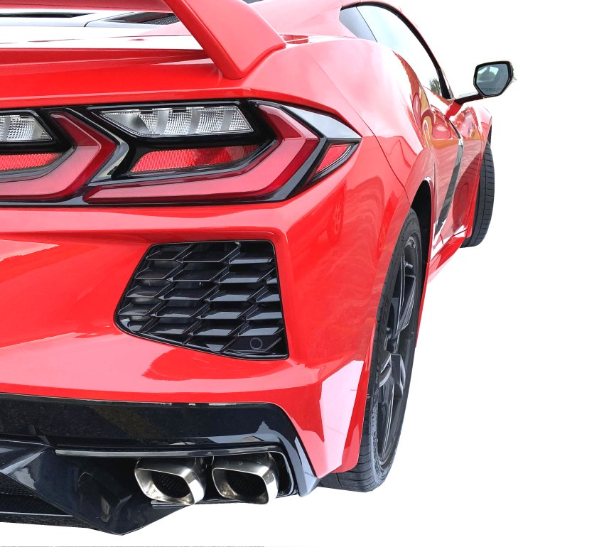 RPI, 2020-2024 C8 Corvette Painted XL Premium Splash Guards 4pc