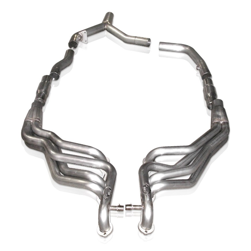 1996-1997 Camaro 5.7L, 1996-1997 Firebird/Trans Am 5.7L SW Headers 1-3/4" Catted Leads With Air Tubes Factory Connect