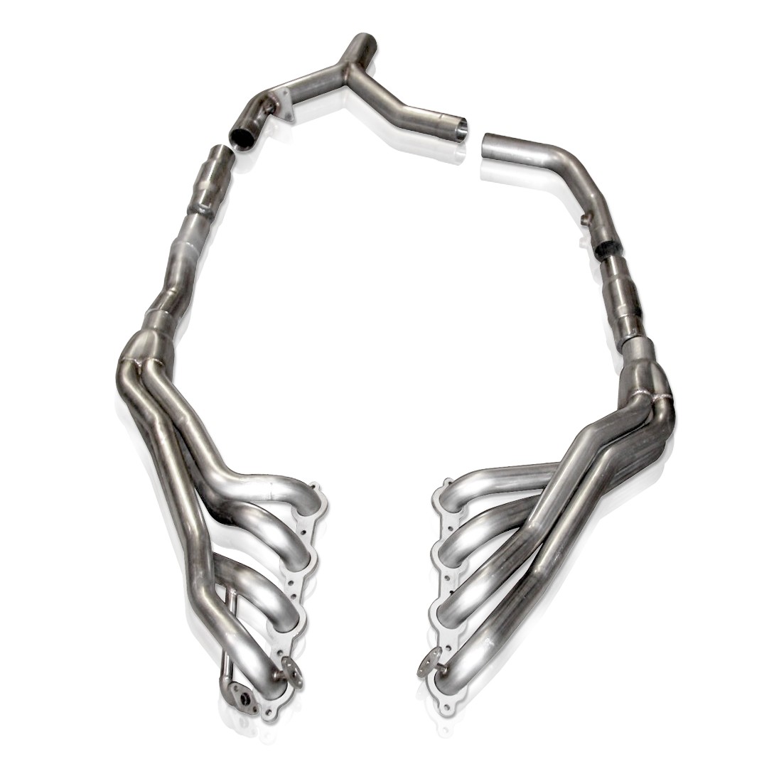1998-1999 Camaro 5.7L, 1998-1999 Firebird/Trans Am 5.7L SW Headers 1-3/4" Catted Leads With Air Tubes Factory Connect