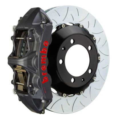 Brembo 20+ Corvette C8/C8 Z51 Front GTS BBK 6 Piston Cast 350x34 2pc Rotor Slott