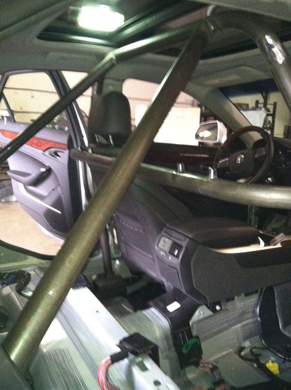 Cadillac CTSV Rollbar  Full 5 to 8 -Point Roll, Cage  Bar, Standard Finishes