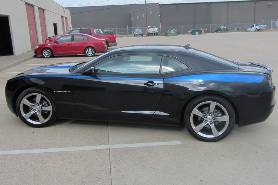 Camaro 2010-2014 Custom Stripe "Legacy" Side Accent Stripes