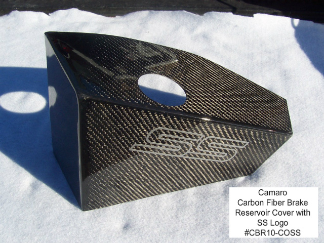 2010 Camaro Carbon Fiber Brake Reservoir Cover