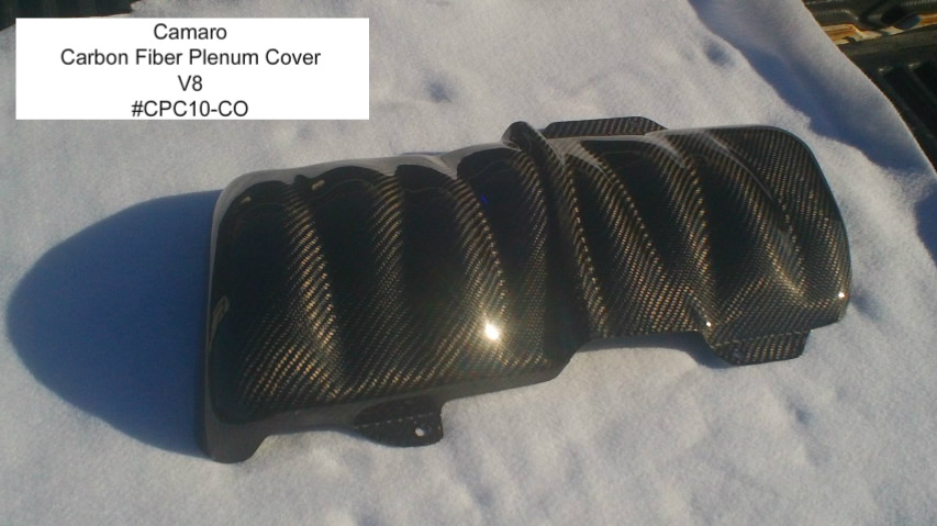 2010 Camaro Carbon Fiber Plenum / Intake Manifold Cover, V8 Models Only