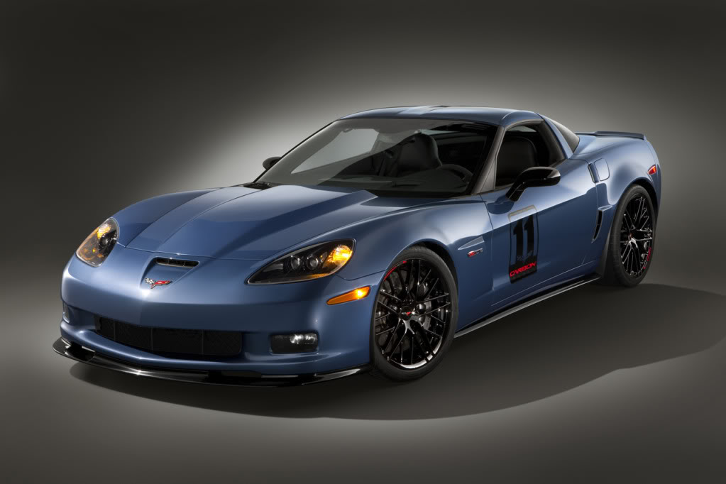 C6 Corvette GM OEM Z07 option ZR1 Style Carbon Fiber Hood, No Window