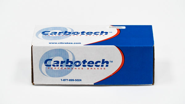 Carbotech 1521 C7 Corvette Z06 Front & Rear Brake Pads, Iron Rotors