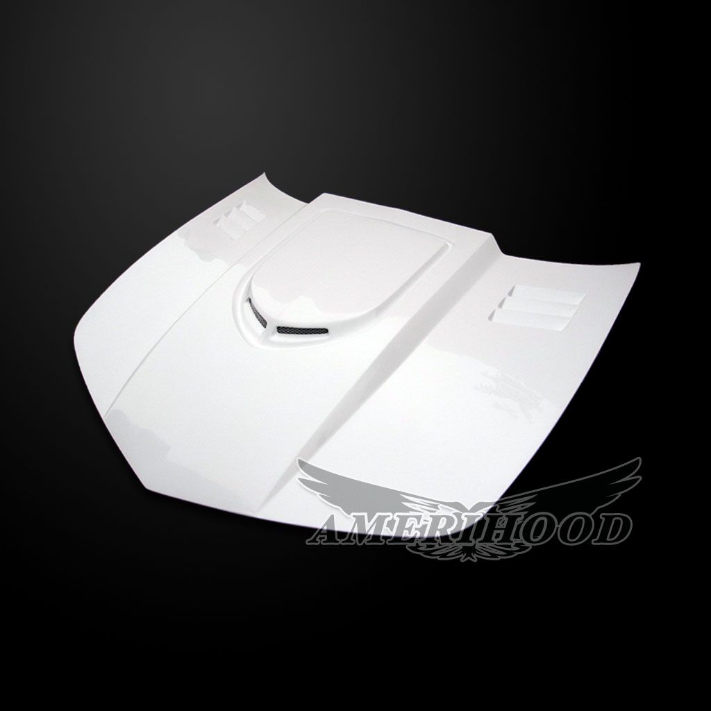 Chevrolet Camaro LS/LT 2014-2015 V6 Only Type-TR Style Functional Heat Extractor Ram Air Hood